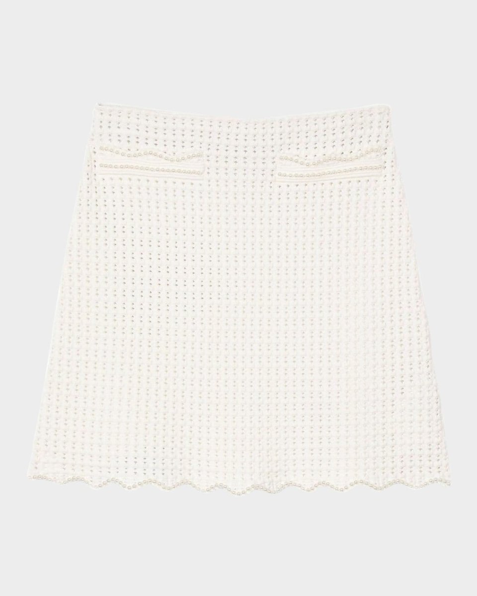 Roxane Crochet Mini Skirt